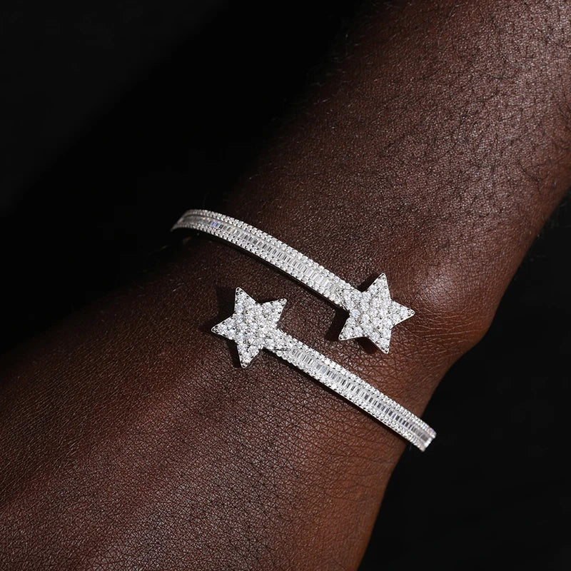 S925 Moissanite Star Bracelet