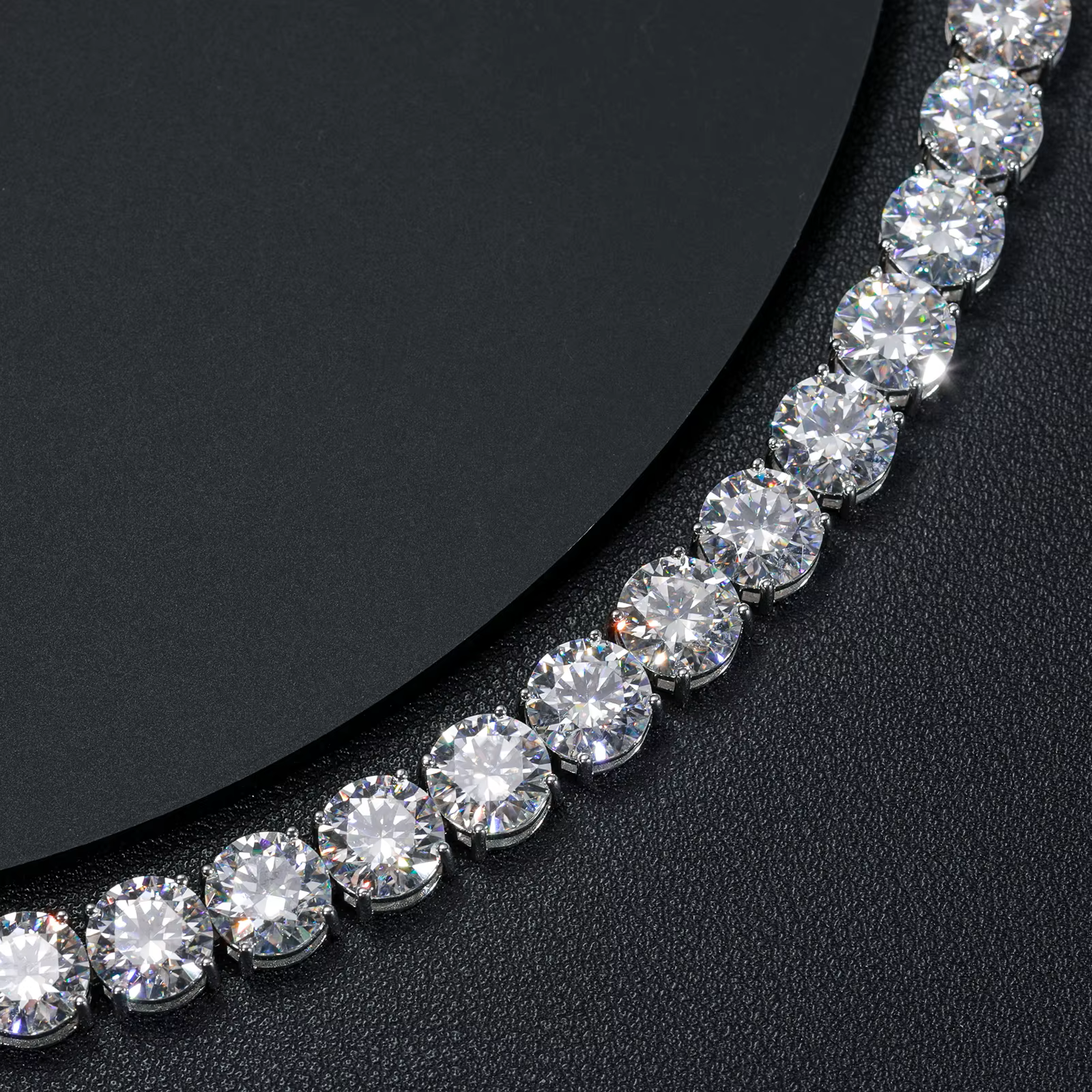 10mm VVS S925 TENNIS BRACELET